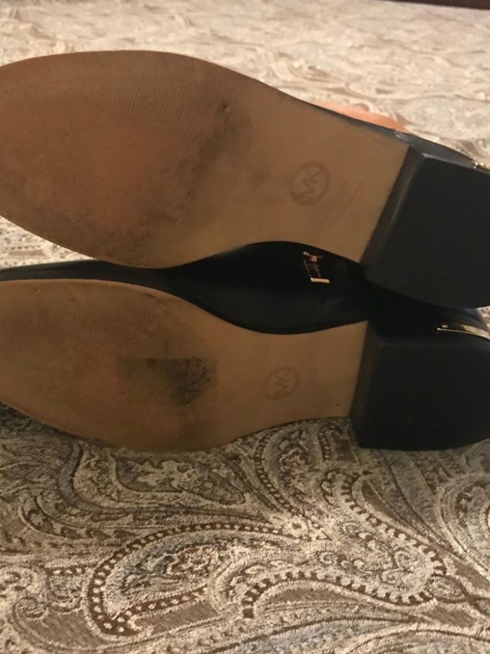 Michael Kors two tone boots size 7.5 - Picture 2 of 5